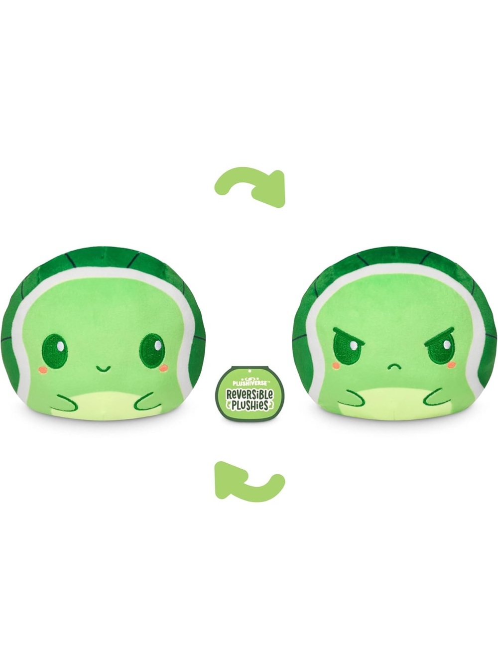 🏖️10 items for $20☀️ Tee turtle Green reversible 4” Plushie stuffed animal